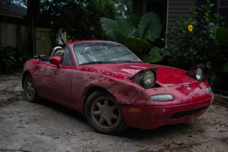 Illustration for article titled Local man to restore stolen Miata sunk on national TV